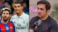 Gautam Gambhir Trolled For Ronaldo Messi Related Question Video Goes Viral