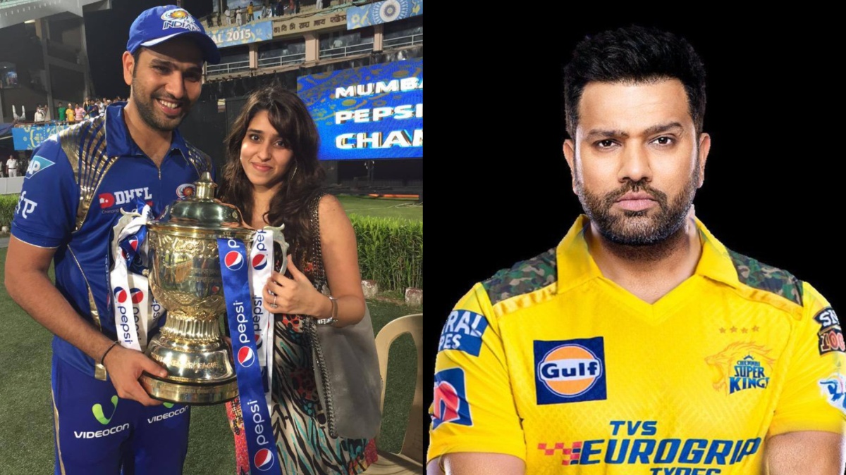Rohit Sharma in Chennai Super Kings Former CSK Cricketer Viral Post Ritika Sajdeh Comment