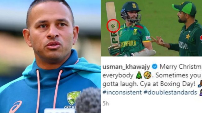 Usman Khwaja Gaza Support ICC Controversy Alleged For Double Standards Usman Khwaja Gaza Support ICC Controversy Alleged For Double Standards