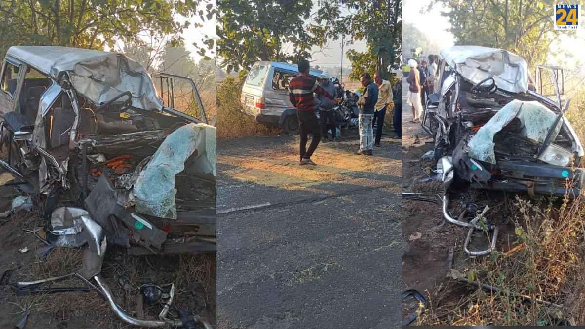 शादी की खुशियां मातम में बदलीं; कार-ट्रक की भिड़ंत में 6 लोगों की मौत, 2 की हालत गंभीर