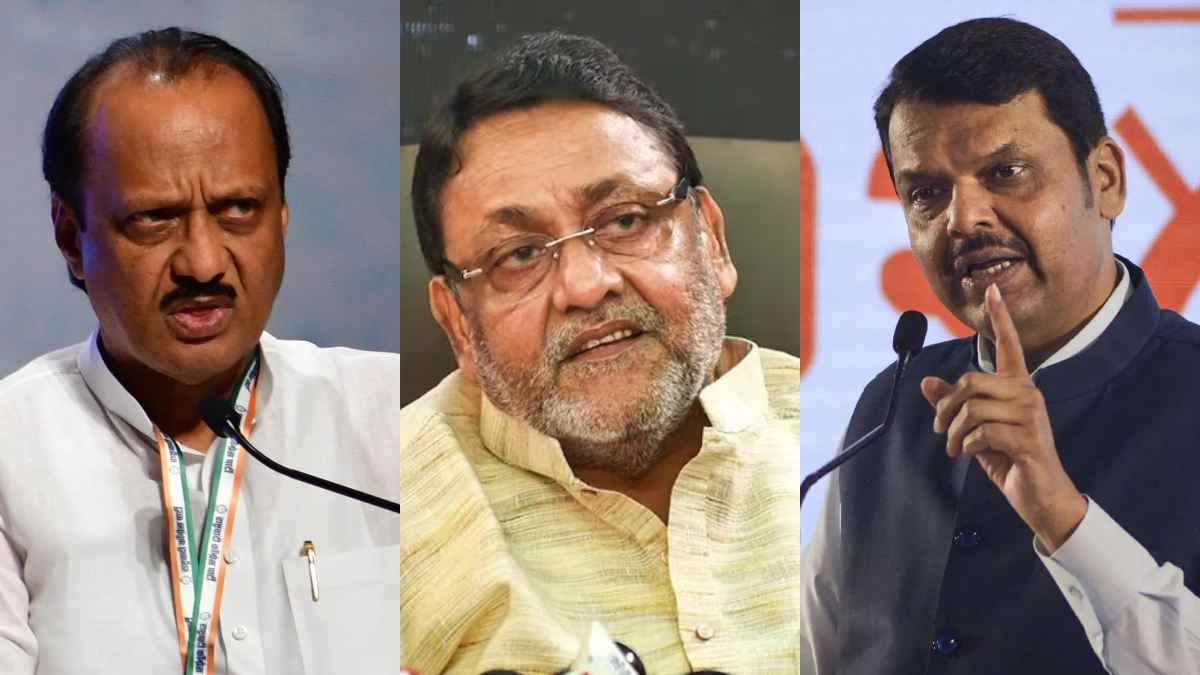 नवाब मलिक पर टकराव? डिप्टी सीएम देवेंद्र फडणवीस ने अजीत पवार को लिखा पत्र