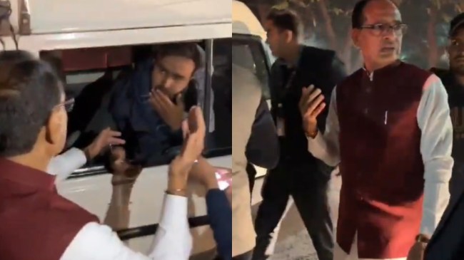 Shivraj Singh Chauhan saves injured boy life video viral