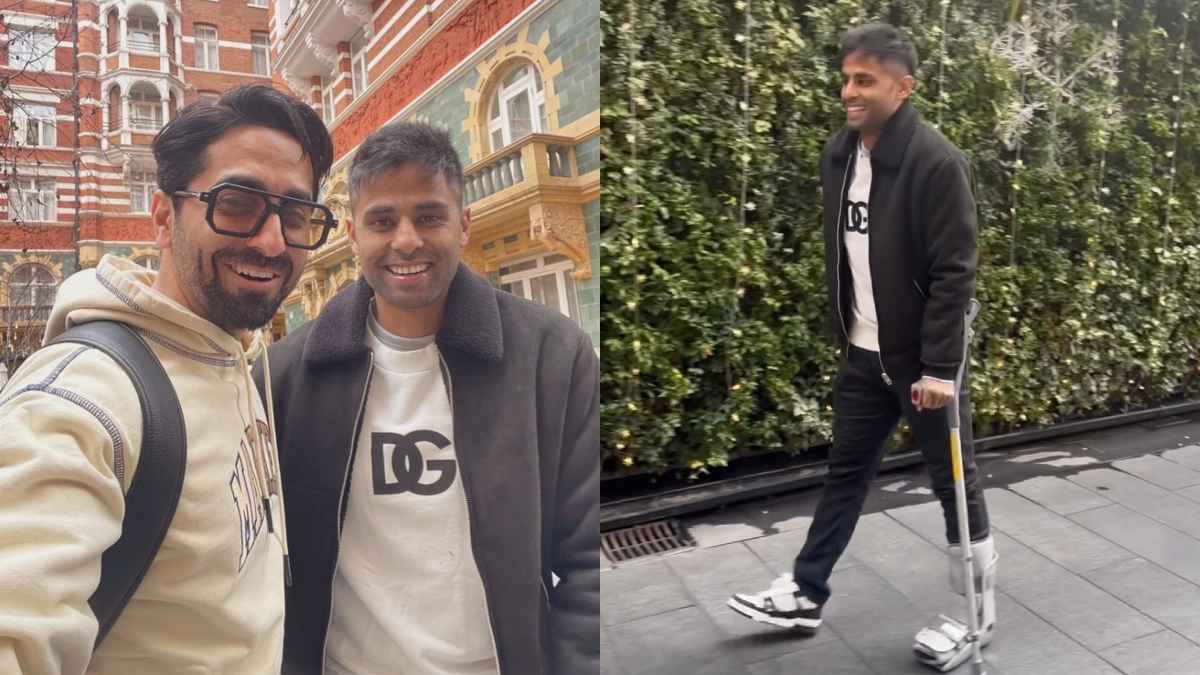 सूर्यकुमार यादव से मिलकर बोले आयुष्मान खुराना- मजा आ गया, फोटो हो रही है वायरल
