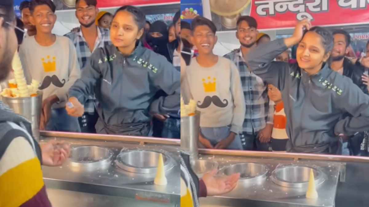 'शेर को सवा शेरनी मिल गई', लड़की की चालाकी के आगे पस्त हुआ आइसक्रीम वाला, खूब वायरल हो रहा ये वीडियो