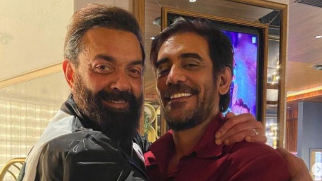 Saurabh Sachdeva and Bobby deol