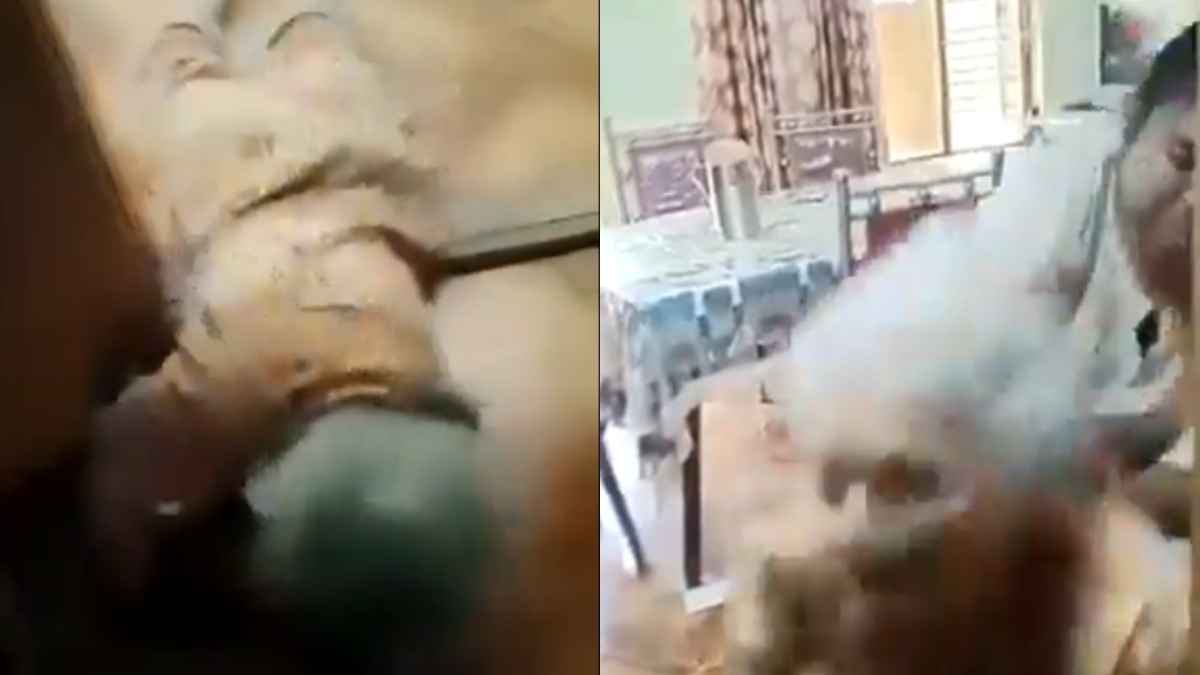 बहू ने बुजुर्ग सास को बेहरमी से पीटा, बेड से जमीन पर दिया धक्का, सोशल मीडिया पर Video वारयल