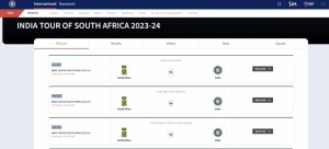 IND VS SA T20 Series Old Timings 