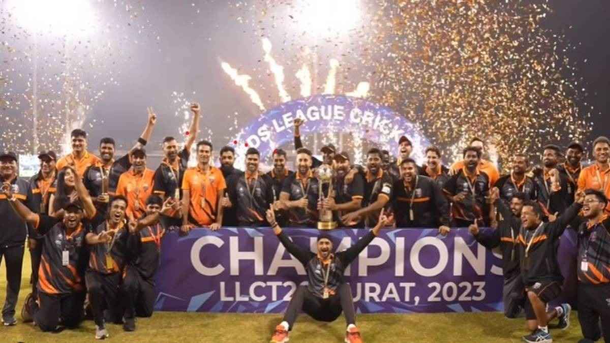 LLC 2023 Final: फाइनल मुकाबले में रैना की टीम हुई चित, हरभजन की 'टाइगर्स' बनी चैंपियन