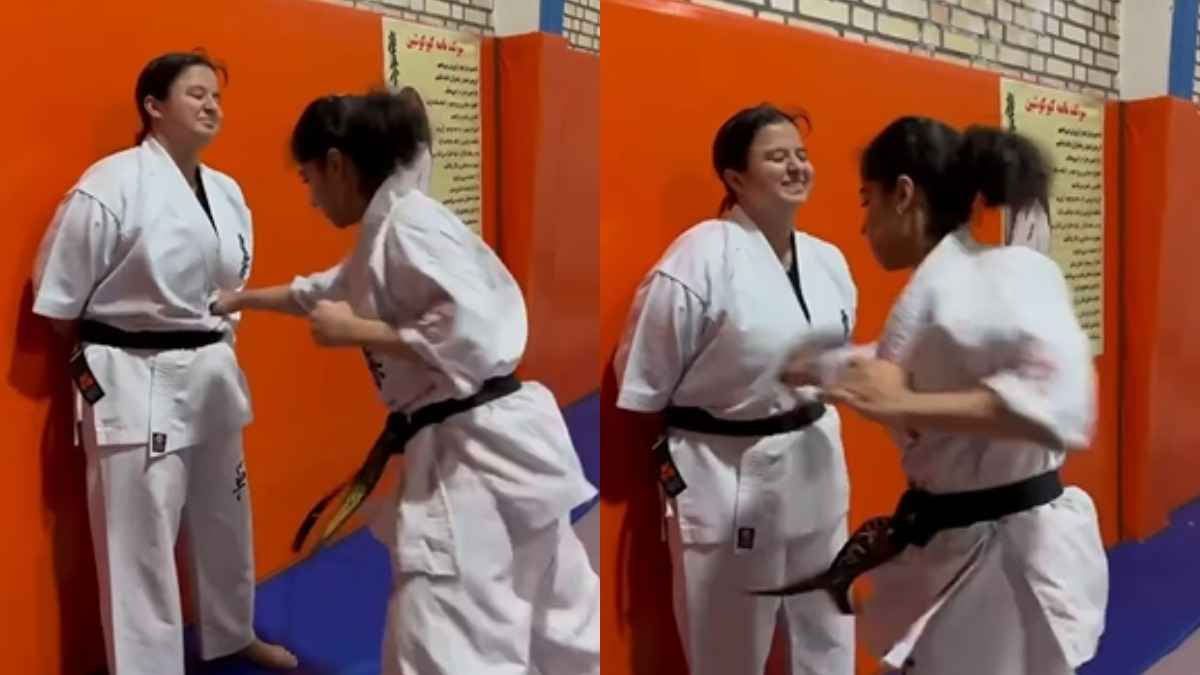 Karate Girl ने दिखाया स्टेमिना, एक ने दिखाई ताकत, इंस्टाग्राम पर वायरल हुआ वीडियो, यूजर्स बोले-lady Bruce lee