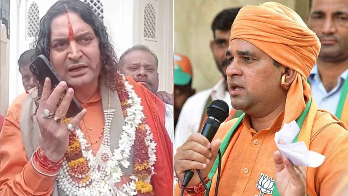 राजस्थान: कौन हैं 'बाबा बवाल' बालमुकुंद आचार्य, जिन्होंने चुनाव जीतते ही 'बालकनाथ' को दे दी टक्कर