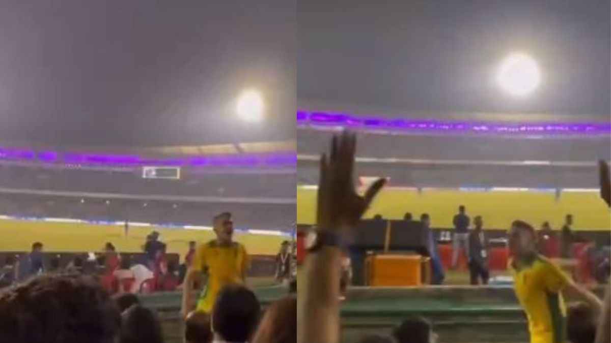 india vs australia t20i australia fans raipur-raised-slogans-of-bharat-mata-ki-jai watch video