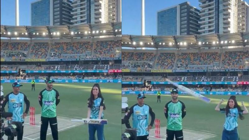 big-bash-league 2023-24 bat-flip-in toss video