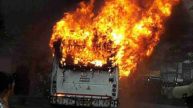 Haryana Nuh Tourist Bus Fire Burnt Passengers Alive