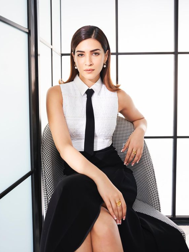 Kriti Sanon का लेडी बॉस लुक Viral