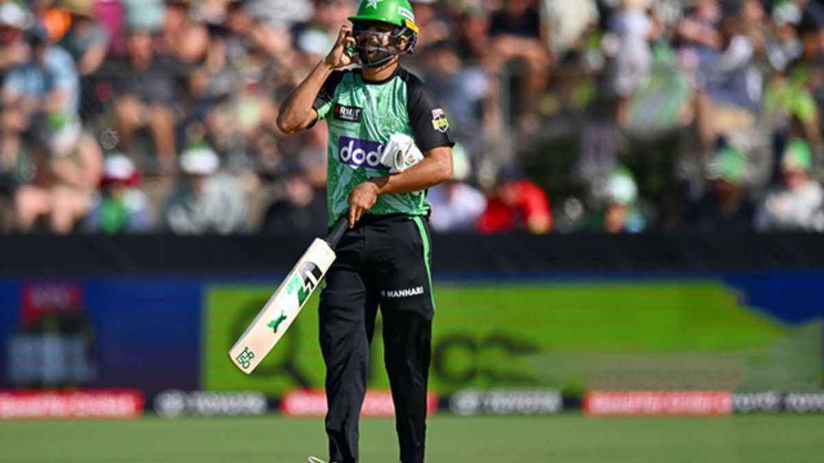 BBL 2023: बिना पैड के बल्लेबाजी करने उतरे हारिस रऊफ, गेंदबाज भी हुआ हैरान; Video Viral