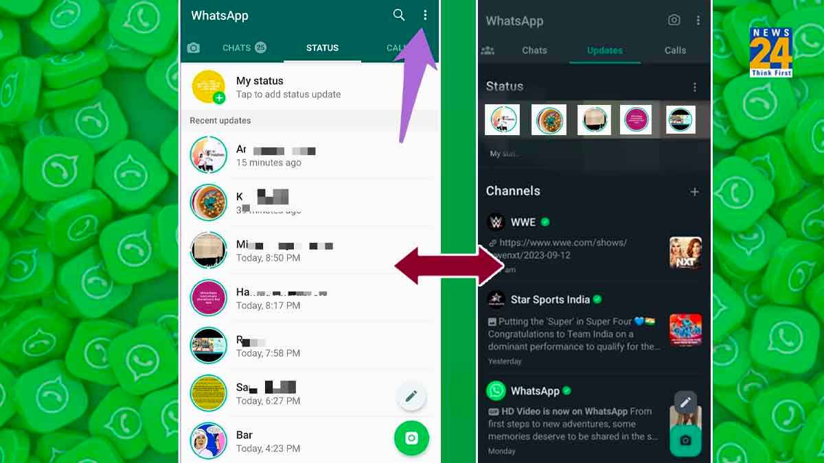 Whatsapp का नया Status View या पुराना, आपको कौन-सा पसंद?