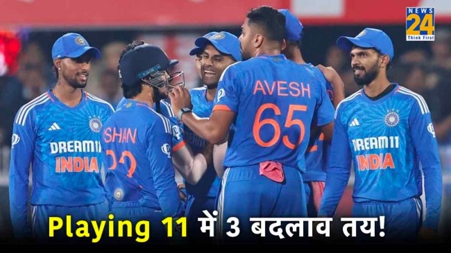 India vs Australia 4th T20 Playing 11 Shreyas Iyer Returns As Vice Captain Three Changes in Team