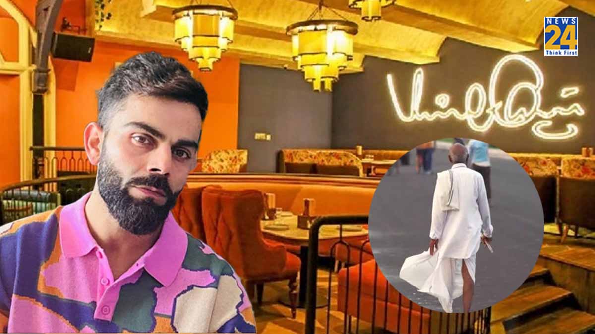 virat-kohli-restaurant man-wearing-traditional-veshti-denied-entry restaurant
