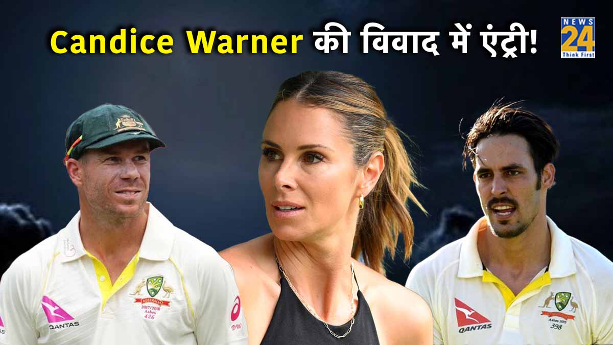 Mitchell Johnson Reacts on David Warner Controversial Column Includes Candice Warner in Dispute