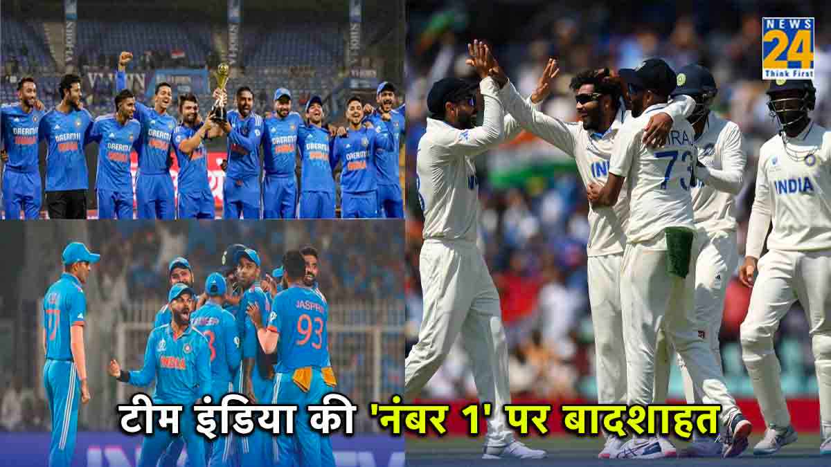 ICC Rankings Team India Number 1 Dominance T20 ODI Test Suryakumar Yadav Ravi Bishnoi Shubman Gill