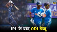IND vs SA 1st ODI Sai Sudarshan One Day Debut Receives Maiden Cap Gujarat Titans Star
