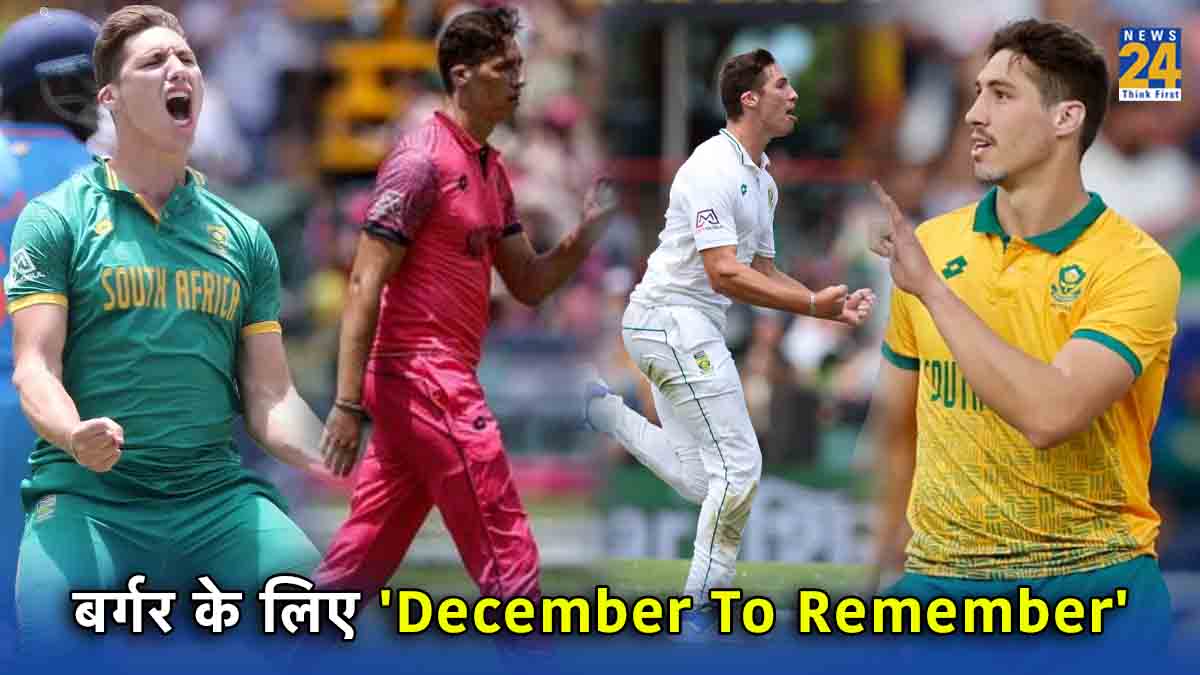 Nandre Burger International Debut IPL Auction Rajasthan Royals Centurion Test December to Remember