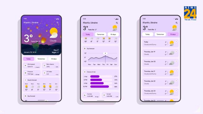 Google Hidden Weather App