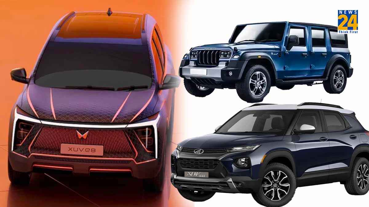 Mahindra Thar 5 door, Mahindra XUV.e8, Mahindra XUV300 Facelift, Upcoming Mahindra Cars in 2024  