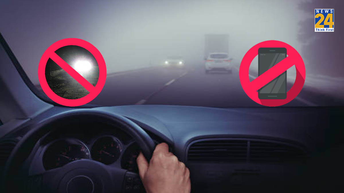 winter driving mishap, tips to drive safe in fog