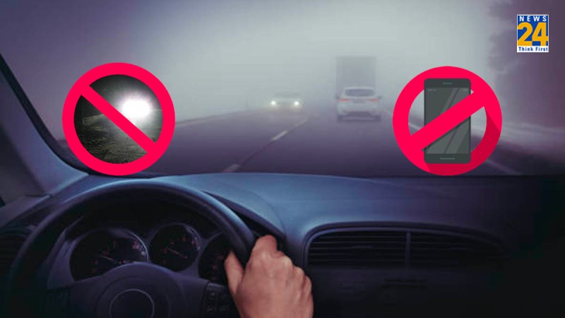 winter driving mishap, tips to drive safe in fog