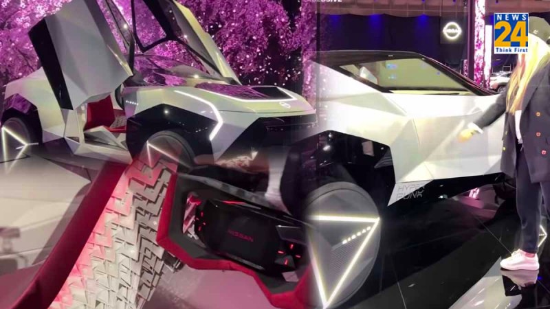 hyper punk ev crossover bold polygonal exterior mobile studio Watch Video trending video