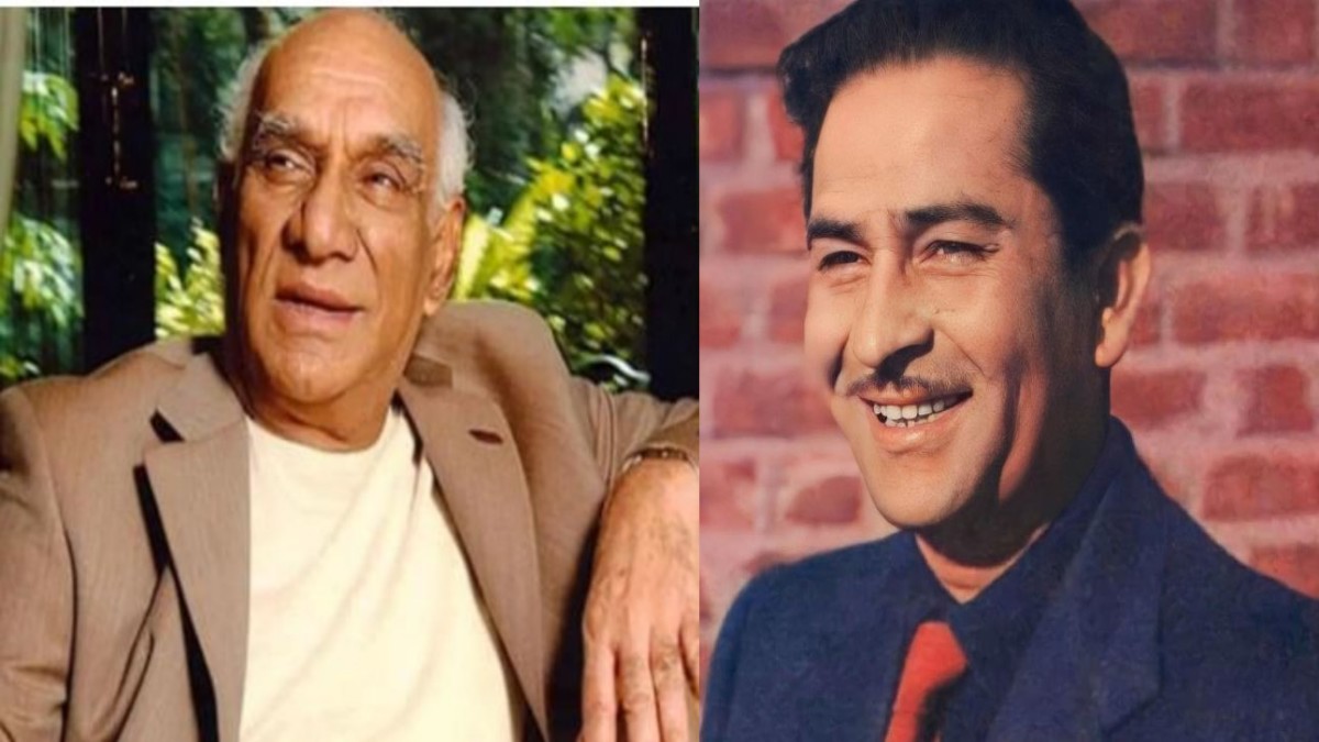 Raj kapoor and Yash chopra