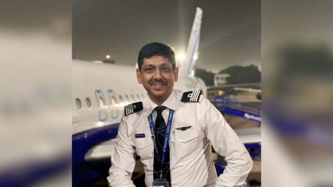IndiGo pilot Ashutosh Shekhar IndiGo pilot Ashutosh Shekhar