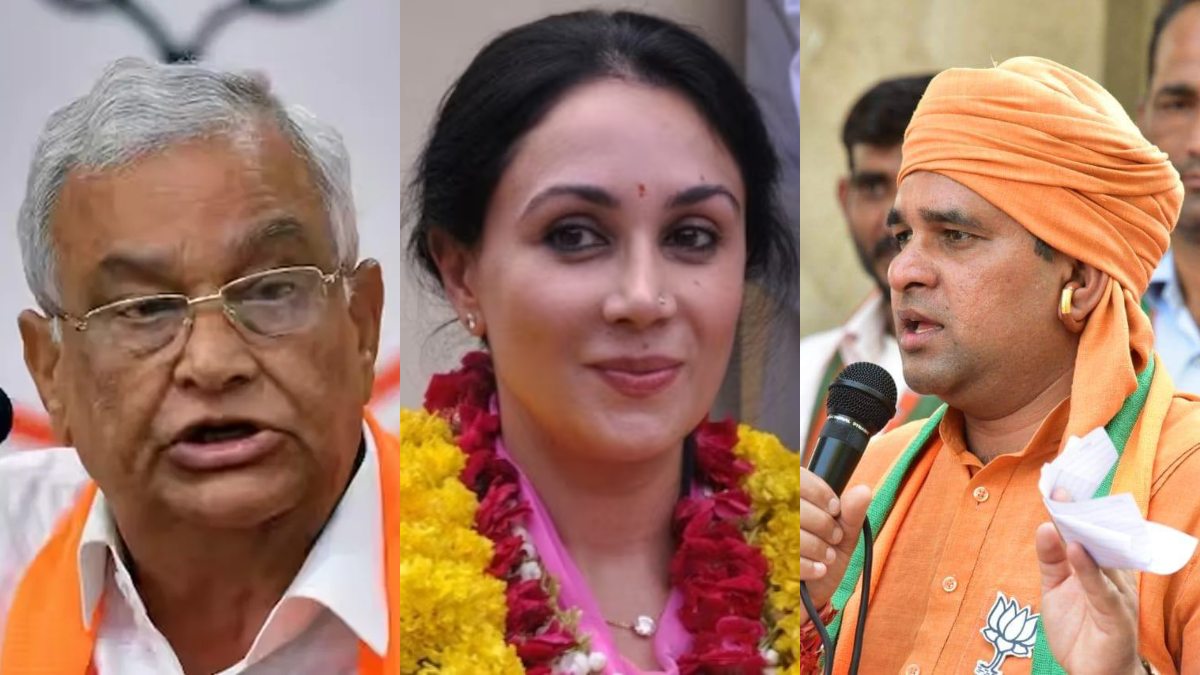 rajasthan assembly election 2023 seven hot seats bjp mp candidates