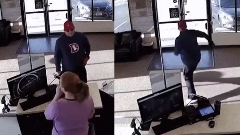 thief entered shop to steal