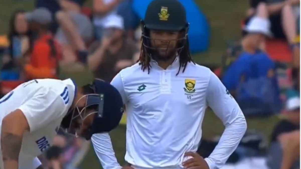 virat kohli tony de zorzi viral video South Africa vs India Test match