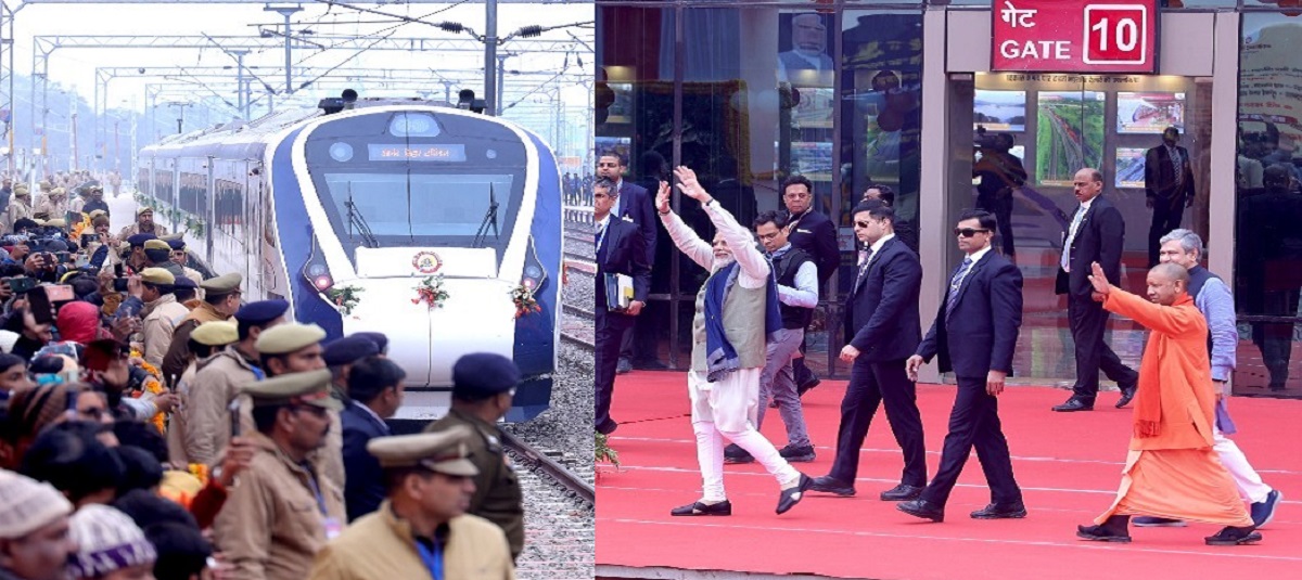 PM Modi Launched Vande Bharat Trains