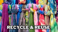 Recycle & reuse, old dupatta reuse ideas, how to use old dupatta for decoration, convert old dupatta into kurti, convert dupatta into dress, old dupatta dress, how to reuse heavy dupatta, old shawl reuse,