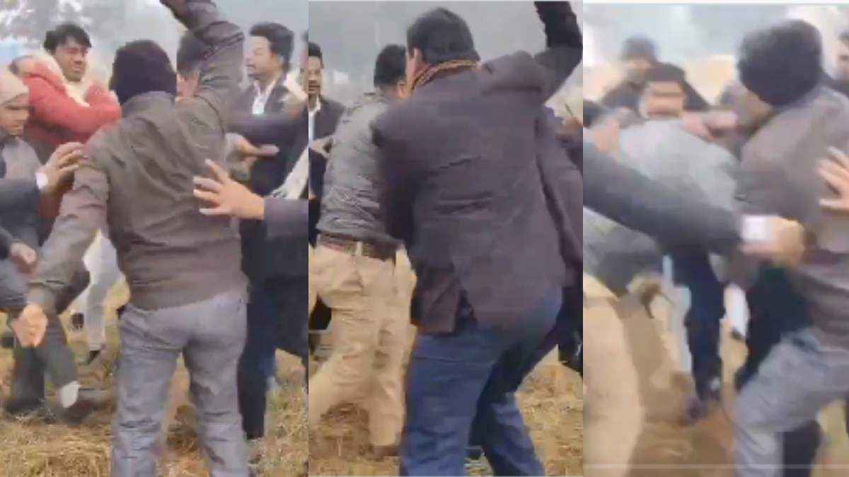 Advocate Group Attacked Policeman in Maharajganj