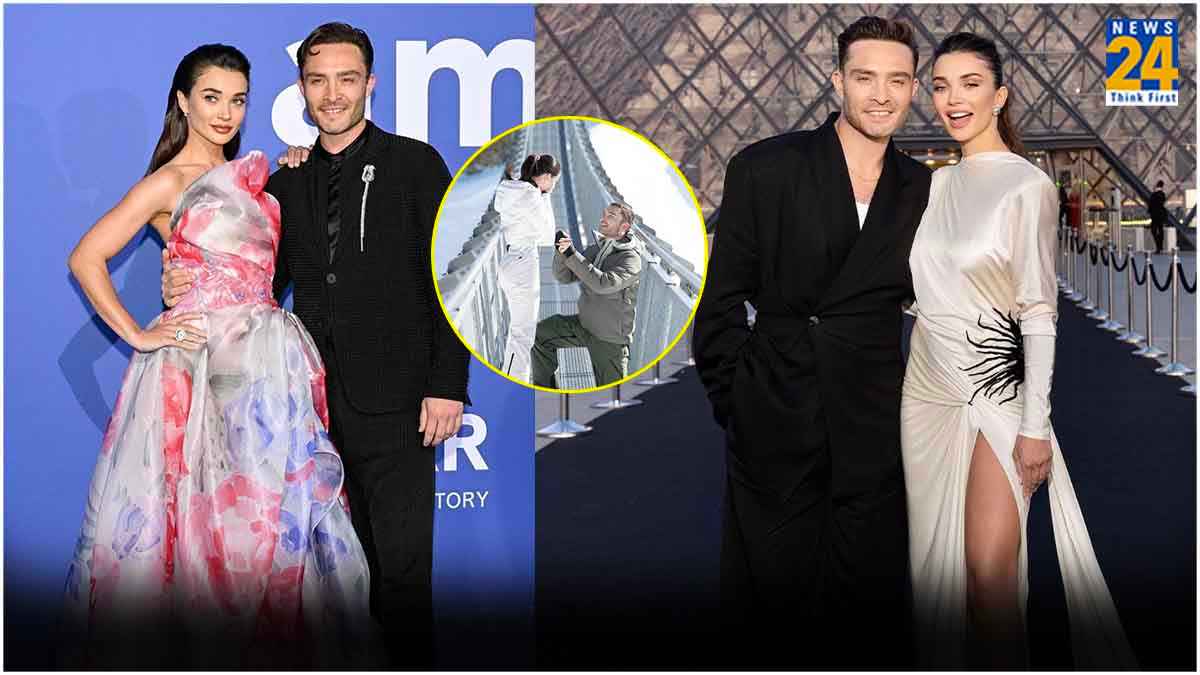 Amy Jackson Ed Westwick Engagement