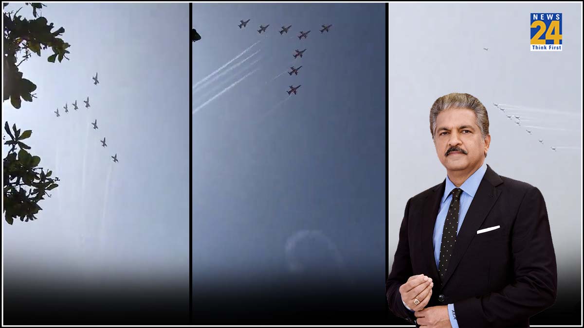 anand mahindra shares air show rehearsal video