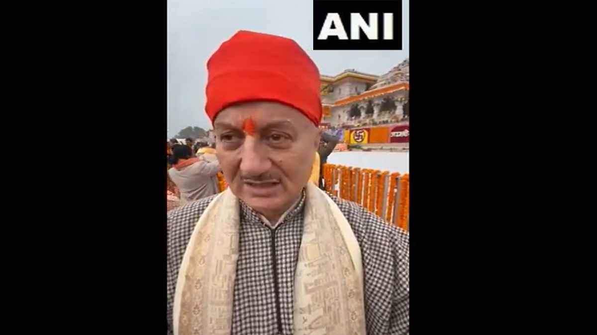 'हम भी जल्द लौटेंगे घर', रामनगरी में अनुपम खेर को क्यों याद आए कश्मीरी हिंदू