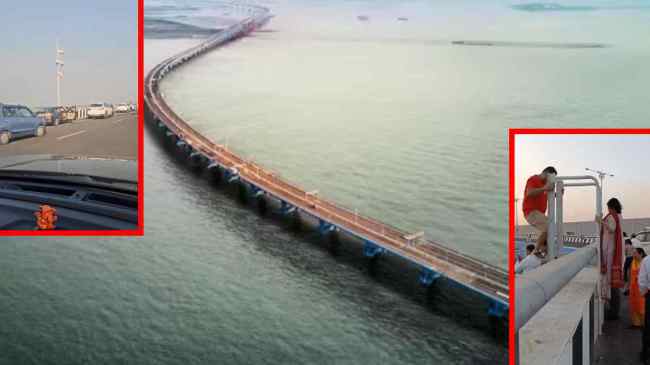 Atal Setu becomes picnic spot!