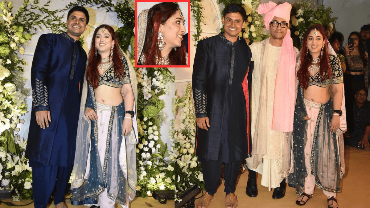 Ira Khan Modern Bride Look