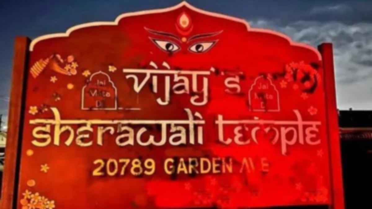 अमेरिका में एक और हिंदू मंदिर पर हमला, खालिस्तानियों ने दीवारों पर लिखे भारत विरोधी नारे