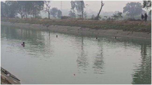 Delhi Police Searching Dead Body Of Son Of ACP