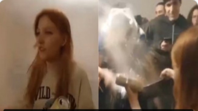 Girl Throws Boiling Water On a Boy