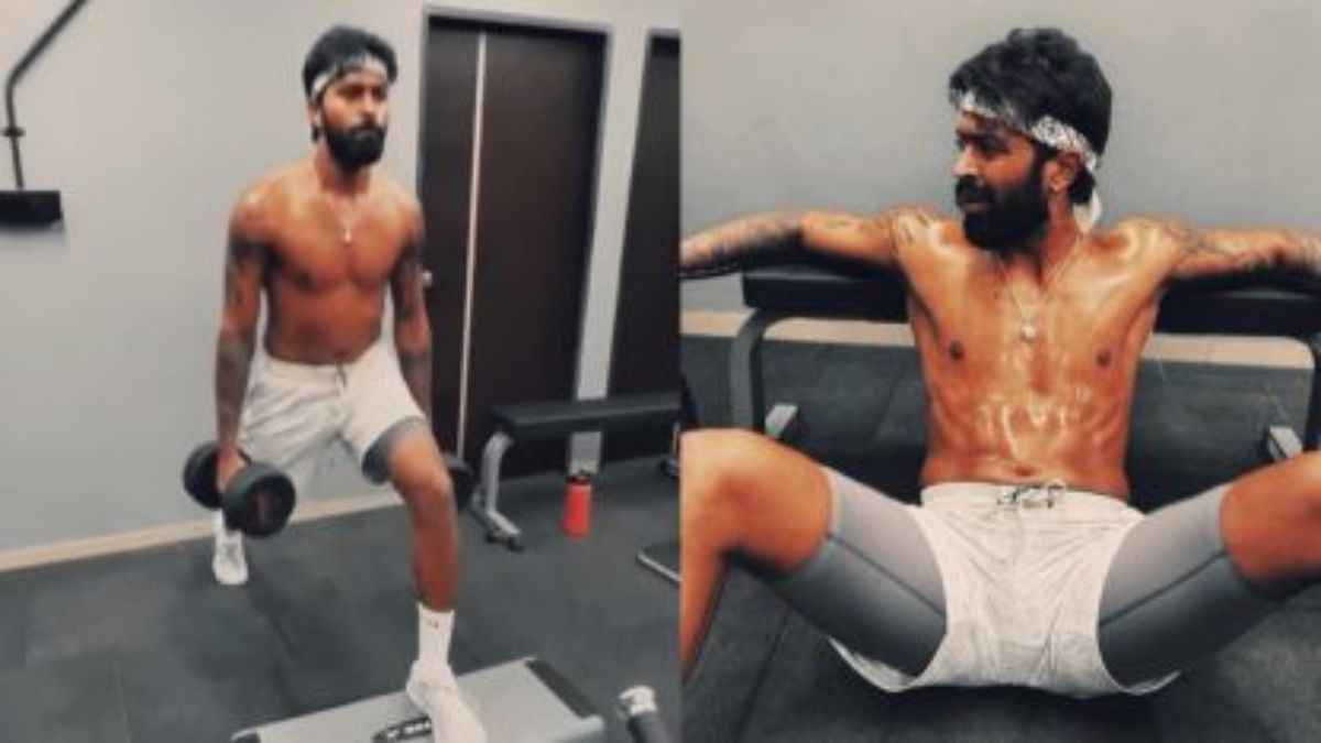 IPL 2024 Hardik Pandya latest Workout Video instagram mumbai indians