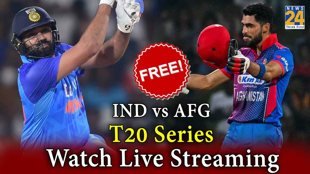 India vs Afghanistan T20 Series Live Streaming Watch Here Free