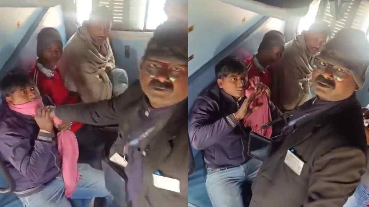 Indian Railway TTE Viral Video